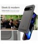 Case for GOOGLE PIXEL 9 / 9 PRO Spigen Rugged Armor Marble gray 8809971227186