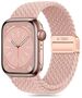 Strap for APPLE WATCH 3 / 4 / 5 / 6 / 7 / 8 / 9 / SE (38 / 40 / 41 MM) Tech-Protect Nylonmag Dusty pink 5906302312856