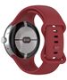 Techsuit Strap for Google Pixel Watch 3 41mm / Watch 2 / Watch - Techsuit Watchband (W031) - Bordeaux 5949419243354 έως 12 άτοκες Δόσεις