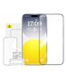 Tempered Glass 5D APPLE IPHONE 15 PRO Tempered Glass Matt Baseus Glare Repelling black 6932172646424