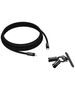 Devia cable lanyard 2in1 PD USB-C - USB-C 1,2 m 60W black 6938595386145