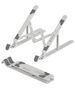 Devia adjustable folding holder stand EL159 for laptop tablet white 6938595364044