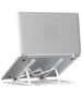 Devia adjustable folding holder stand EL159 for laptop tablet white 6938595364044