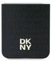 Original Case SAMSUNG GALAXY Z FLIP 6 DKNY Repeat Pattern Stack Logo (DKHCZF6PSHRPSK) black 3666339322939