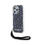 Original Case IPHONE 15 PRO MAX Karl Lagerfeld Hardcase IML Zebra Pattern & Cord (KLHCP15XHZBPKCCU) purple 3666339287436