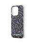 Original Case IPHONE 15 PRO MAX Karl Lagerfeld Hardcase IML Zebra Pattern & Cord (KLHCP15XHZBPKCCU) purple 3666339287436