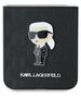 Original Case SAMSUNG GALAXY Z FLIP 6 Karl Lagerfeld Hardcase Saffiano Monogram Ikonik Pin (KLHCZF6SAPKINPK) black 3666339322519