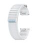 Orginal Strap for SAMSUNG GALAXY WATCH 4 / 5 / 6 / 7 Fabric Band 22mm white & blue 8806095625324