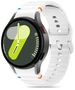 Strap for SAMSUNG GALAXY WATCH 4 / 5 / 5 PRO / 6 / 7 / FE Tech-Protect Silicone Sport white 5906302313396