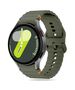 Strap for SAMSUNG GALAXY WATCH 4 / 5 / 5 PRO / 6 / 7 / FE Tech-Protect Silicone Sport Army green 5906302313464