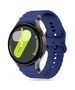 Strap for SAMSUNG GALAXY WATCH 4 / 5 / 5 PRO / 6 / 7 / FE Tech-Protect Silicone Sport navy blue 5906302313433