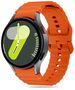 Strap for SAMSUNG GALAXY WATCH 4 / 5 / 5 PRO / 6 / 7 / FE Tech-Protect Silicone Sport orange 5906302313457