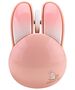 MOFII MOFII Wireless Mouse + Bluetooth Rabbit M6DM Oil Painting (White-Pink) 068154  M6DM Oil Pink έως και 12 άτοκες δόσεις 6950125751148