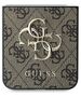 Guess case for Samsung Galaxy Z Flip6 GUE003739 brown 4G Metal Logo 3666339313142