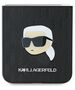 Karl Lagerfeld case for Samsung Galaxy Z Flip6 KF002199 black Saffiano Monogram 3666339322441