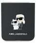 Karl Lagerfeld case for Samsung Galaxy Z Flip6 KF002200 black Saffiano Metal Pin 3666339322502