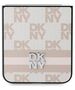 DKNY case for Samsung Galaxy Z Flip6 DK000224 pink Chequered Pattern Printed Stripes 3666339322908