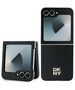 DKNY case for Samsung Galaxy Z Flip6 DK000225 black Repeat Pattern Stack Logo 3666339322939