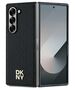 DKNY case for Samsung Galaxy Z Fold6 DK000229 black Repeat Pattern Stack Logo 3666339329952