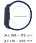 Λουράκι Braided Sonique για Xiaomi Mi Band 3/4/5/6 Μπλε Σκούρο 5201101867645