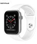 Λουράκι Σιλικόνης Soft Band Sonique για Apple Watch (38/40/41MM) Λευκό 5201101867904