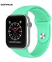 Λουράκι Σιλικόνης Soft Band Sonique για Apple Watch (38/40/41MM) Βεραμάν 5201101868635