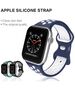 Λουράκι Σιλικόνης Sonique Sport για Apple Watch (42/44/45/49MM) Λευκό / Μαύρο 5201101869021