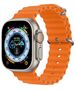 Λουράκι Σιλικόνης Ocean Band Sonique για Apple Watch (42/44/45/49MM) Πορτοκαλί 5201101924089