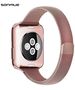 Λουράκι Stainless Steel Milanese Slim Sonique για Apple Watch (42/44/45/49MM) Ροζ Χρυσό 5201101986063