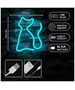 Neon LED Light CAT turquoise NNE24 Neolia 5907457773479