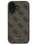 Original Case IPHONE 16 PLUS Guess Hardcase 4G Classic (GUHCP16MG4GFBR) brown 3666339346010