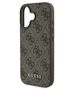 Original Case IPHONE 16 PLUS Guess Hardcase 4G Classic (GUHCP16MG4GFBR) brown 3666339346010