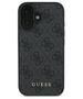 Original Case IPHONE 16 PLUS Guess Hardcase 4G Classic (GUHCP16MG4GFGR) black 3666339346058