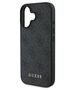 Original Case IPHONE 16 PLUS Guess Hardcase 4G Classic (GUHCP16MG4GFGR) black 3666339346058