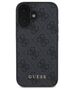 Original Case IPHONE 16 Guess Hardcase 4G Classic (GUHCP16SG4GFGR) black 3666339346041