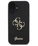 Original Case IPHONE 16 Guess Hardcase Fixed Glitter Big 4G (GUHCP16SHG4SGK) black 3666339328443