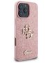 Original Case IPHONE 16 PRO MAX Guess Hardcase Fixed Glitter Big 4G (GUHCP16XHG4SGP) pink 3666339328559