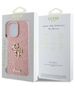 Original Case IPHONE 16 PRO MAX Guess Hardcase Fixed Glitter Big 4G (GUHCP16XHG4SGP) pink 3666339328559