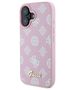 Original Case IPHONE 16 Guess Hardcase Peony Script MagSafe (GUHMP16SPGPYSP) pink 3666339345525