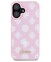 Original Case IPHONE 16 Guess Hardcase Peony Script MagSafe (GUHMP16SPGPYSP) pink 3666339345525