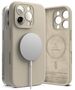 Case for IPHONE 16 PRO MAX Ringke Silicone Magnetic MagSafe Stone creamy 8809961789663