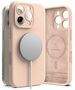 Case for IPHONE 16 PRO MAX Ringke Silicone Magnetic MagSafe Sand pink 8809961789649