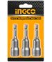 Ingco Καρυδάκια 1/4" Μαγνητικά 8mm 3 Τεμ. Amn0831 6925582120080 έως 12 Άτοκες Δόσεις