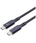 Aukey USB-C to USB-C Cable Aukey CB-MCC101, 100W, 1m (black) 067150  CB-MCC101 Black έως και 12 άτοκες δόσεις 689323785292