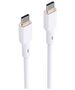 Aukey USB-C to USB-C Cable Aukey CB-SCC102, 100W, 1.8m (white) 067154  CB-SCC102 White έως και 12 άτοκες δόσεις 689323785285