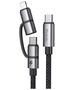 Mcdodo Mcdodo 2in1 cable CA-0450 USB-C to USB-C + Lightning, 1.2 m 060014  CA-0450 έως και 12 άτοκες δόσεις 6921002604505