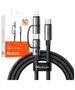 Mcdodo Mcdodo 2in1 cable CA-0450 USB-C to USB-C + Lightning, 1.2 m 060014  CA-0450 έως και 12 άτοκες δόσεις 6921002604505