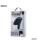 Car Charger 88.5W 2x USB-C PD + QC USB + Cigarette Lighter Socket Remax Warrios Series RCC339 black 6954851206026