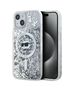 Original Case IPHONE 13 Karl Lagerfeld Hardcase Liquid Glitter Choupette Head MagSafe (KLHMP13MLGCHSGH) transparent 3666339285654