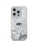 Original Case IPHONE 15 PRO MAX Karl Lagerfeld Hardcase Liquid Glitter Head MagSafe (KLHMP15XLGKISGH) transparent 3666339285616